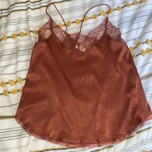 Lace trim cami